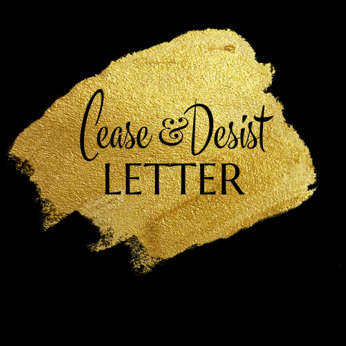 CEASE & DESIST LETTER